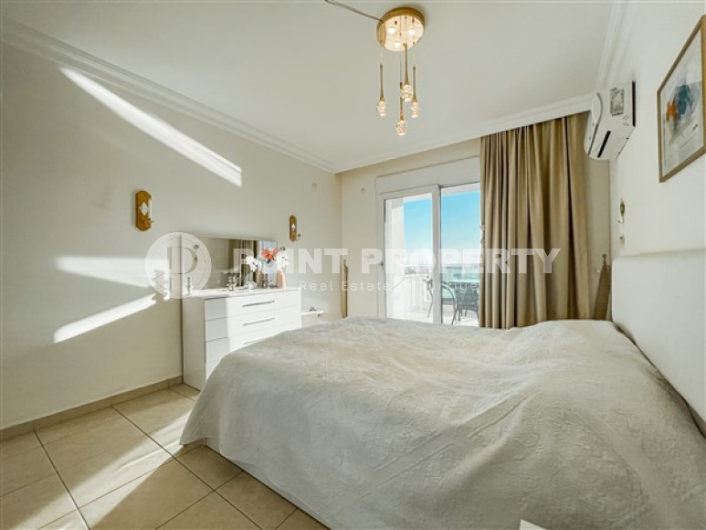 Светлый пентхаус в охраняемом комплексе 2011 года постройки, 120 м2, с мебелью, Оба-id-2840-фото-6