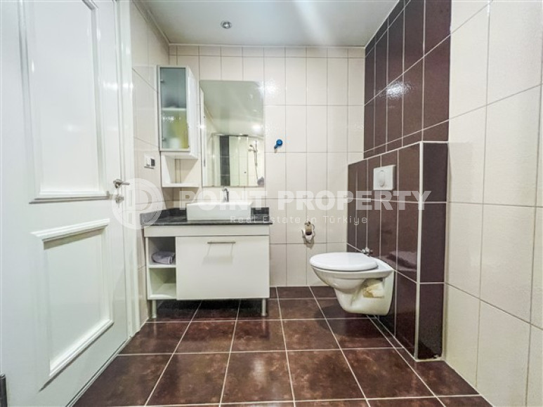 Светлый пентхаус в охраняемом комплексе 2011 года постройки, 120 м2, с мебелью, Оба-id-2840-фото-19