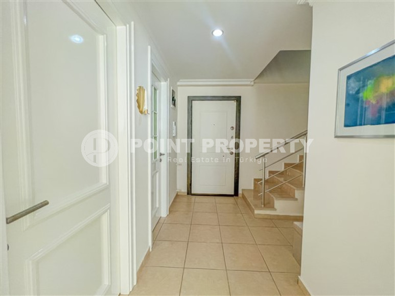 Светлый пентхаус в охраняемом комплексе 2011 года постройки, 120 м2, с мебелью, Оба-id-2840-фото-20