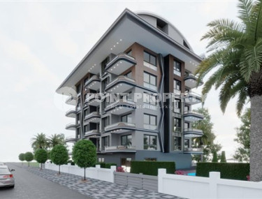 Бюджетная квартира 1+1 в строящемся малоэтажном комплексе, с возможностью рассрочки, Окурджалар, Аланья-id-2841-фото-1