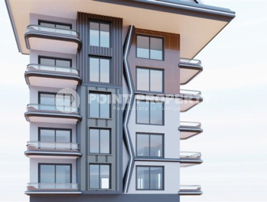 Бюджетная квартира 1+1 в строящемся малоэтажном комплексе, с возможностью рассрочки, Окурджалар, Аланья-id-2841-фото-3