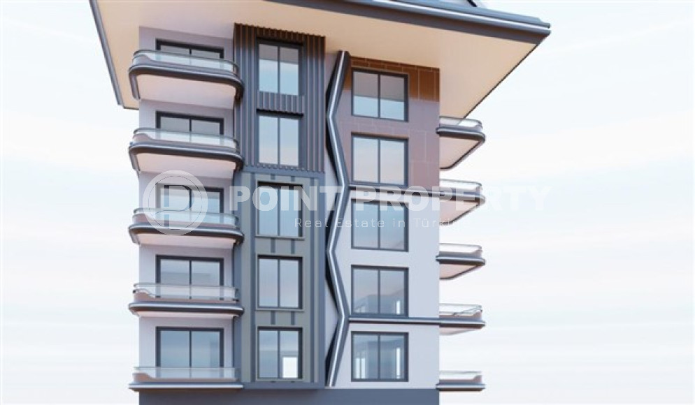 Бюджетная квартира 1+1 в строящемся малоэтажном комплексе, с возможностью рассрочки, Окурджалар, Аланья-id-2841-фото-3