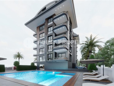 Бюджетная квартира 1+1 в строящемся малоэтажном комплексе, с возможностью рассрочки, Окурджалар, Аланья-id-2841-фото-4