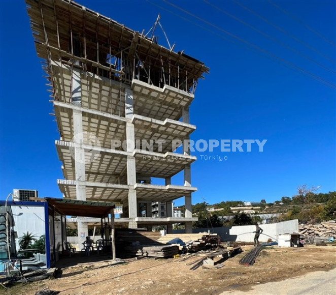 Бюджетная квартира 1+1 в строящемся малоэтажном комплексе, с возможностью рассрочки, Окурджалар, Аланья-id-2841-фото-7