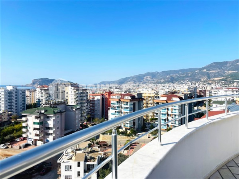 Видовой пятикомнатный дуплекс 240 м2 с двумя балконами и террасой с обзором на море и горы, Тосмур, Аланья-id-2842-фото-6