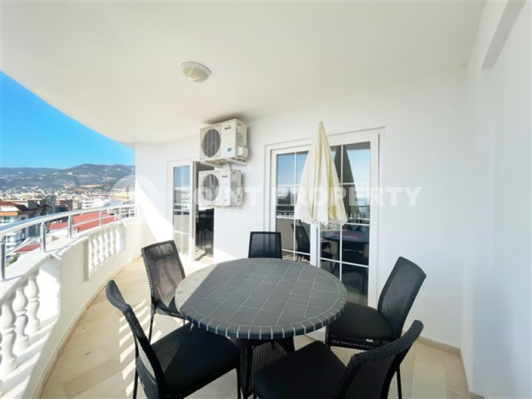 Видовой пятикомнатный дуплекс 240 м2 с двумя балконами и террасой с обзором на море и горы, Тосмур, Аланья-id-2842-фото-10