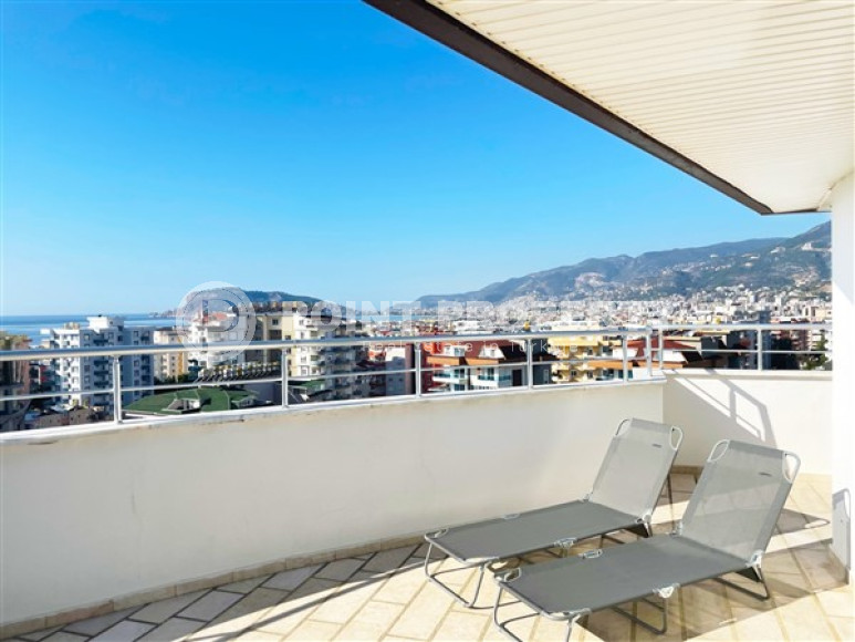 Видовой пятикомнатный дуплекс 240 м2 с двумя балконами и террасой с обзором на море и горы, Тосмур, Аланья-id-2842-фото-31