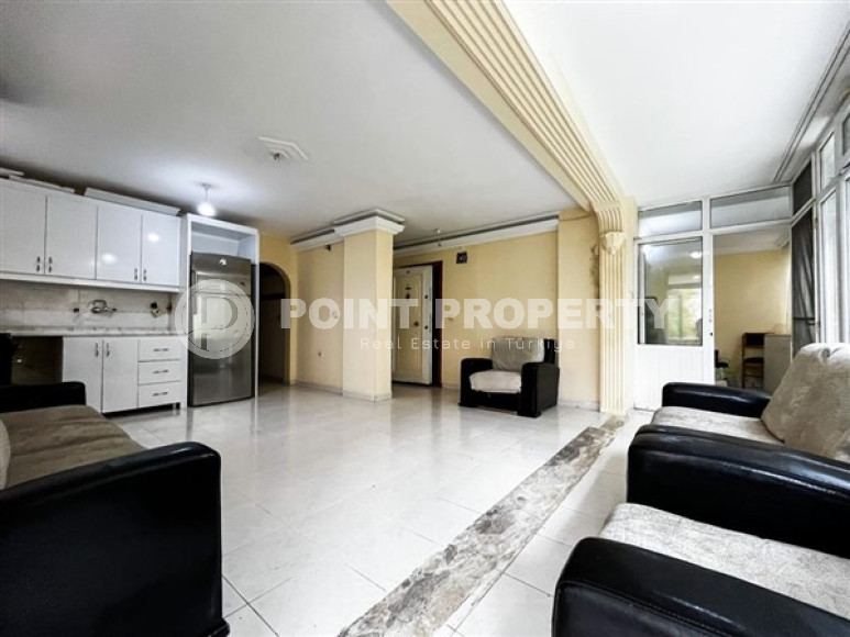 Удобная трёхкомнатная квартира 75 м2, в 50 метрах от моря, центр Аланьи-id-2843-фото-8