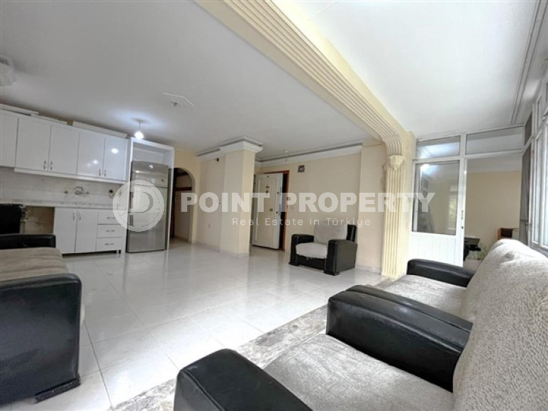 Удобная трёхкомнатная квартира 75 м2, в 50 метрах от моря, центр Аланьи-id-2843-фото-11