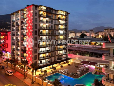 Современные апартаменты с мебелью, общей площадью 45 м2, Аланья, в 150 метрах от центра города-id-2844-фото-2