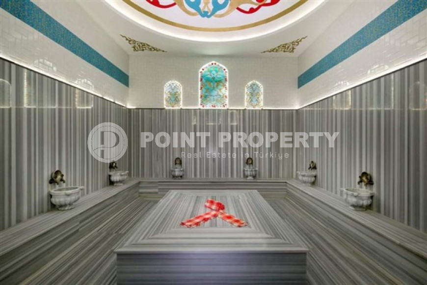 Современные апартаменты с мебелью, общей площадью 45 м2, Аланья, в 150 метрах от центра города-id-2844-фото-13