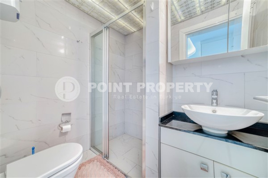 Современные апартаменты с мебелью, общей площадью 45 м2, Аланья, в 150 метрах от центра города-id-2844-фото-22