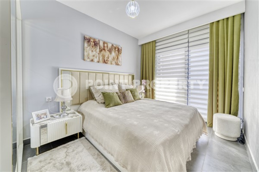 Stylish apartment 60 m2, 300 meters from the sea, in a complex with infrastructure, Mahmutlar district-id-2847-photo-12