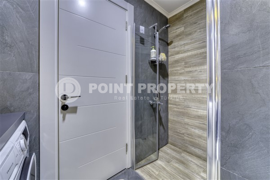 Stylish apartment 60 m2, 300 meters from the sea, in a complex with infrastructure, Mahmutlar district-id-2847-photo-15