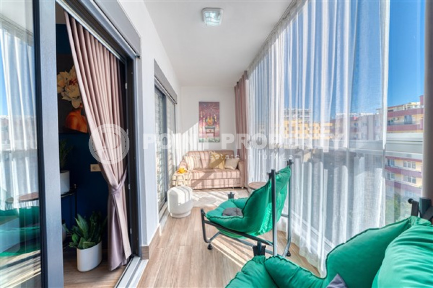 Stylish apartment 60 m2, 300 meters from the sea, in a complex with infrastructure, Mahmutlar district-id-2847-photo-16