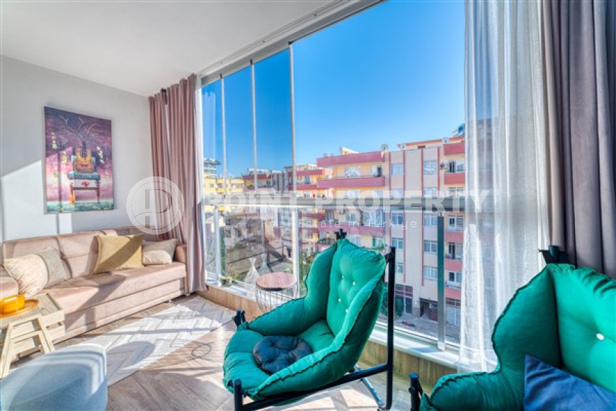 Stylish apartment 60 m2, 300 meters from the sea, in a complex with infrastructure, Mahmutlar district-id-2847-photo-18