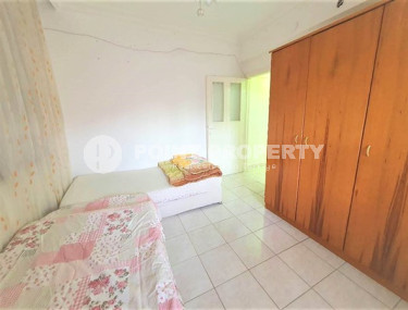 Ухоженная и просторная 60 м2 квартира с двумя балконами, в шаговой доступности от моря, центр Аланьи-id-2848-фото-3