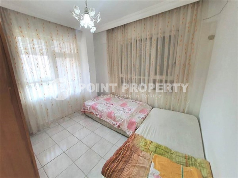 Ухоженная и просторная 60 м2 квартира с двумя балконами, в шаговой доступности от моря, центр Аланьи-id-2848-фото-5