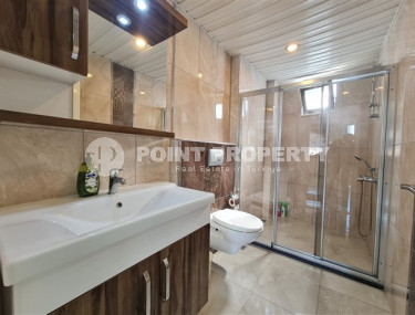 Отличная двухуровневая квартира планировки 2+1 с мебелью, в 250 метрах от пляжа Клеопатра, Аланья-id-2849-фото-4