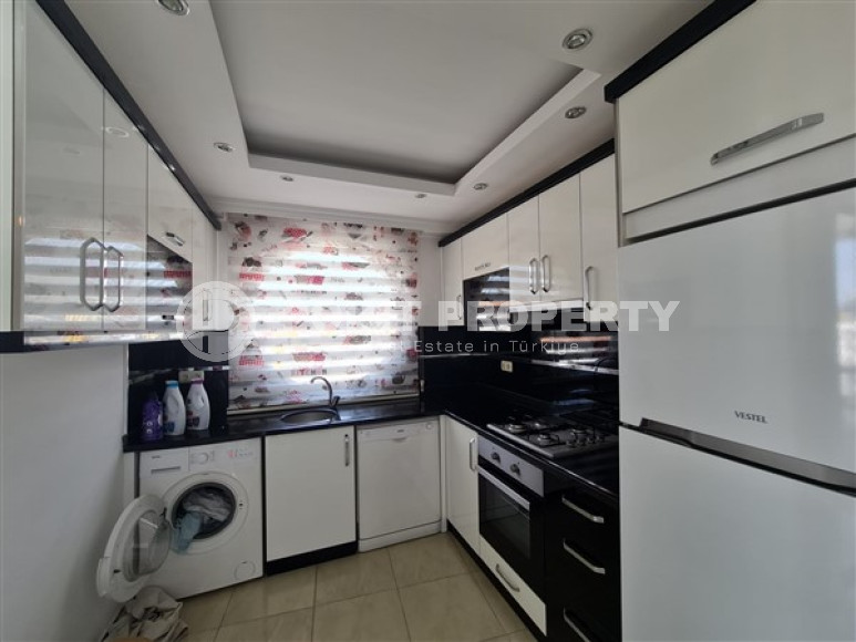 Excellent two-level 2+1 apartment with furniture, 250 meters from Cleopatra Beach, Alanya-id-2849-photo-8
