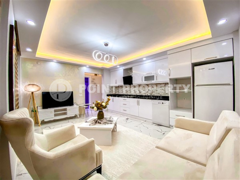 Прелестная квартира в центре Аланьи, 1+1, 55 м2 в 850 метрах от моря-id-2857-фото-12