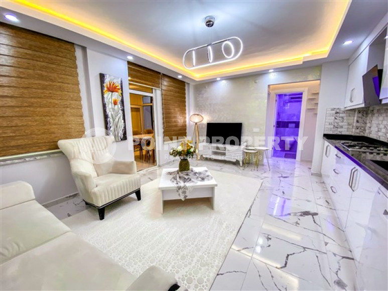 Прелестная квартира в центре Аланьи, 1+1, 55 м2 в 850 метрах от моря-id-2857-фото-13