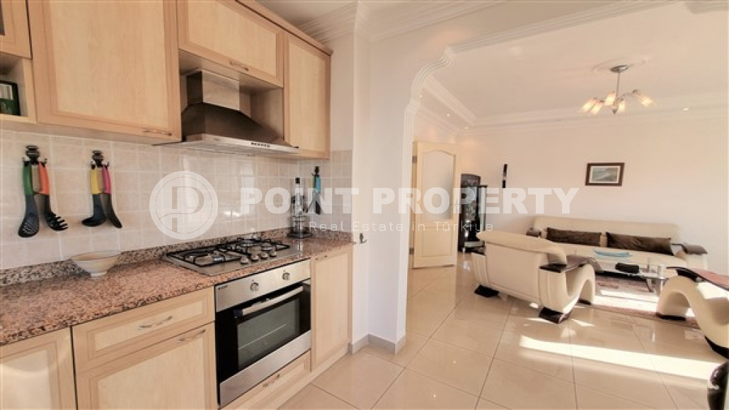 Ready-to-move-in apartment 2+1 250 meters from the sea, overlooking the park and tennis court in Oba, Alanya-id-2861-photo-7