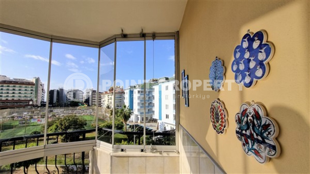 Ready-to-move-in apartment 2+1 250 meters from the sea, overlooking the park and tennis court in Oba, Alanya-id-2861-photo-8