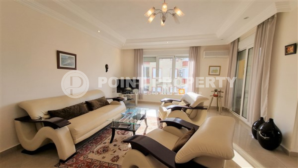 Ready-to-move-in apartment 2+1 250 meters from the sea, overlooking the park and tennis court in Oba, Alanya-id-2861-photo-11