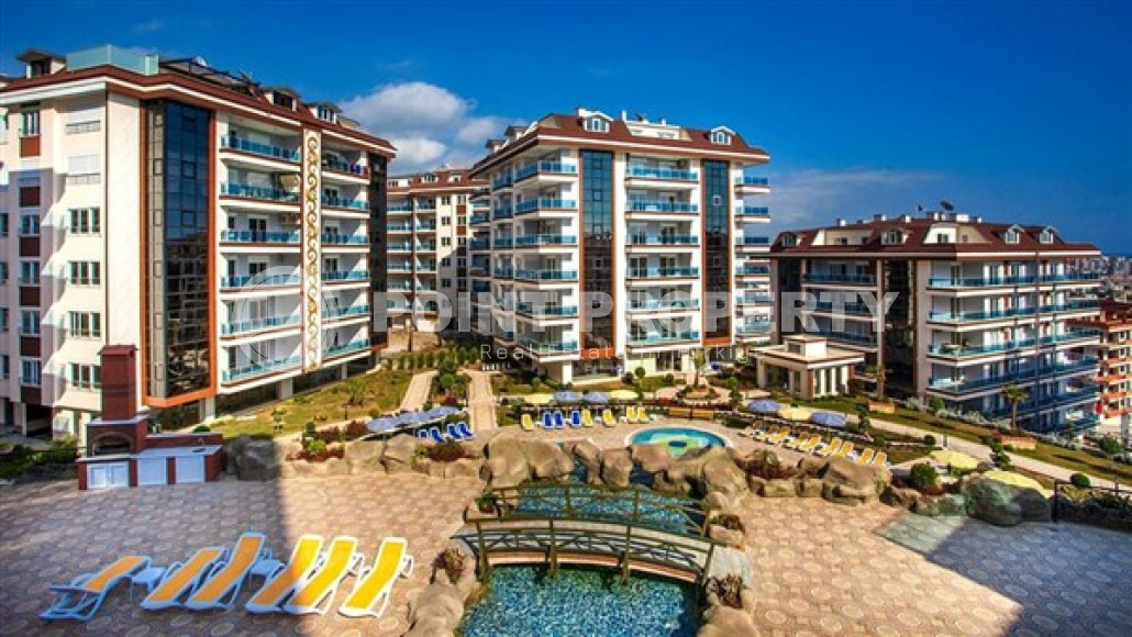 Просторная современная квартира 1+1, готовая для жизни, в комплексе с роскошной инфраструктурой в Джикджилли, Алания-id-2863-фото-11