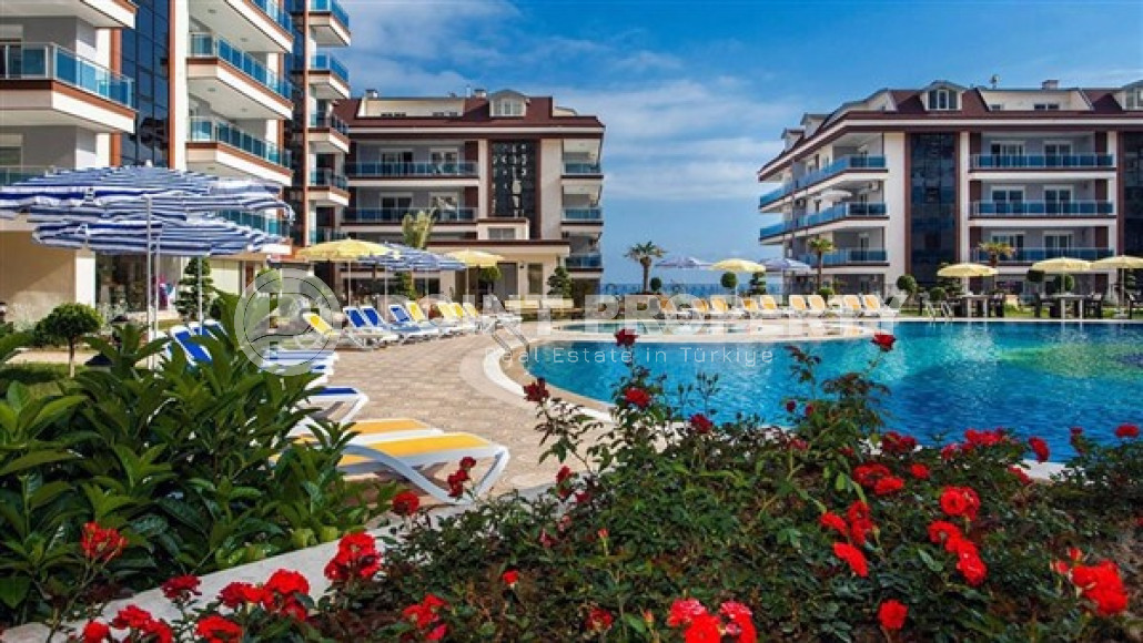 Просторная современная квартира 1+1, готовая для жизни, в комплексе с роскошной инфраструктурой в Джикджилли, Алания-id-2863-фото-14