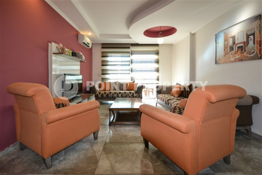 Просторная современная квартира 1+1, готовая для жизни, в комплексе с роскошной инфраструктурой в Джикджилли, Алания-id-2863-фото-20