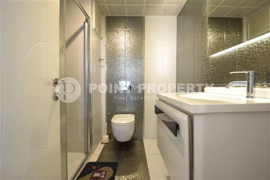 Просторная современная квартира 1+1, готовая для жизни, в комплексе с роскошной инфраструктурой в Джикджилли, Алания-id-2863-фото-25