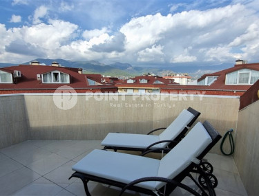 Двухуровневый меблированный пентхаус 4+1 рядом с морем, Оба, Алания-id-2865-фото-2