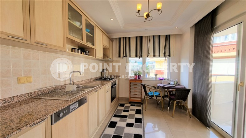 Двухуровневый меблированный пентхаус 4+1 рядом с морем, Оба, Алания-id-2865-фото-6