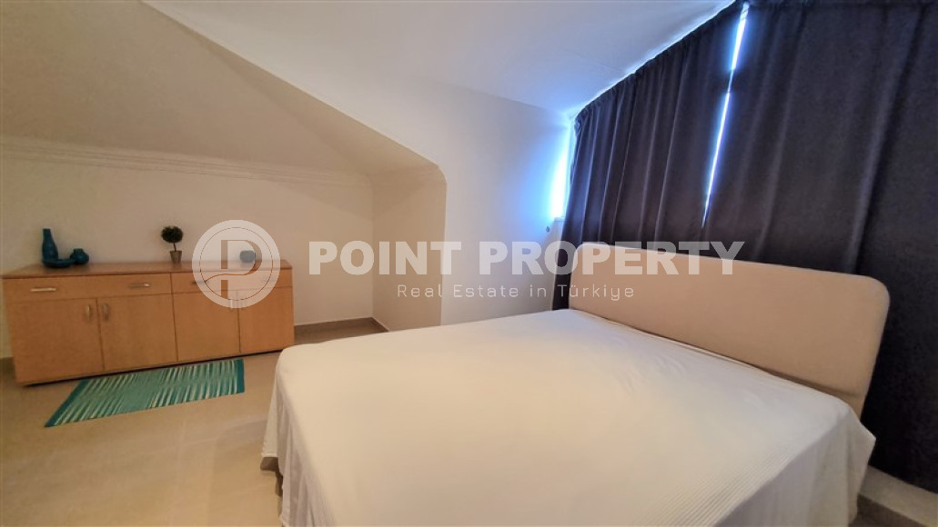 Двухуровневый меблированный пентхаус 4+1 рядом с морем, Оба, Алания-id-2865-фото-19