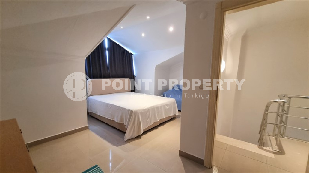 Двухуровневый меблированный пентхаус 4+1 рядом с морем, Оба, Алания-id-2865-фото-20