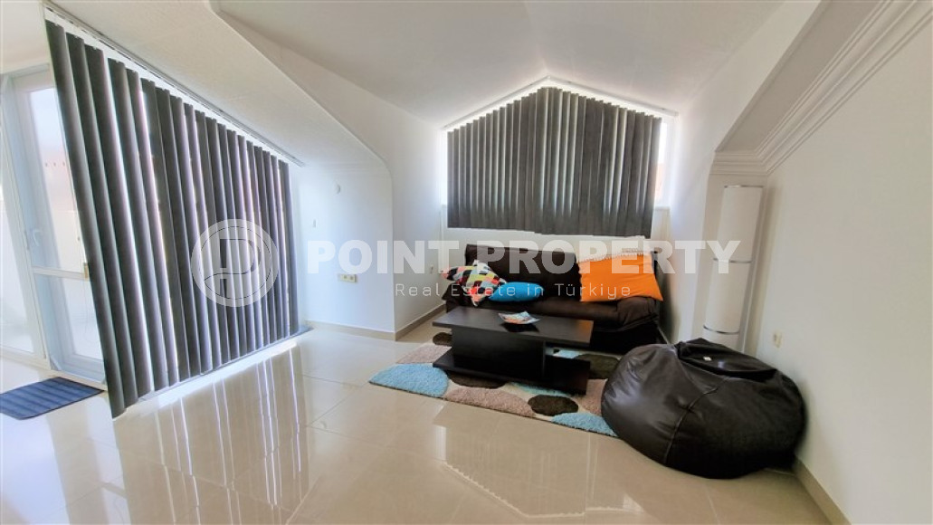 Двухуровневый меблированный пентхаус 4+1 рядом с морем, Оба, Алания-id-2865-фото-21