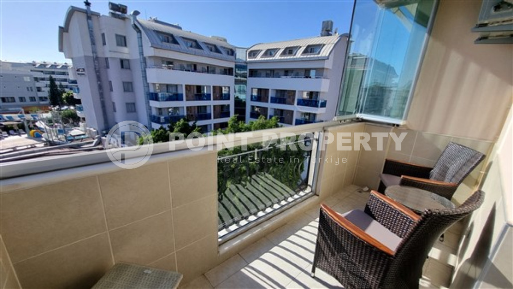 Вместительный трехкомнатный дуплекс 120 м² с выходом на крышу в уютном комплексе в районе Оба, Алания-id-2866-фото-24