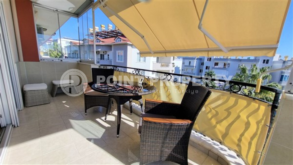 Вместительный трехкомнатный дуплекс 120 м² с выходом на крышу в уютном комплексе в районе Оба, Алания-id-2866-фото-29