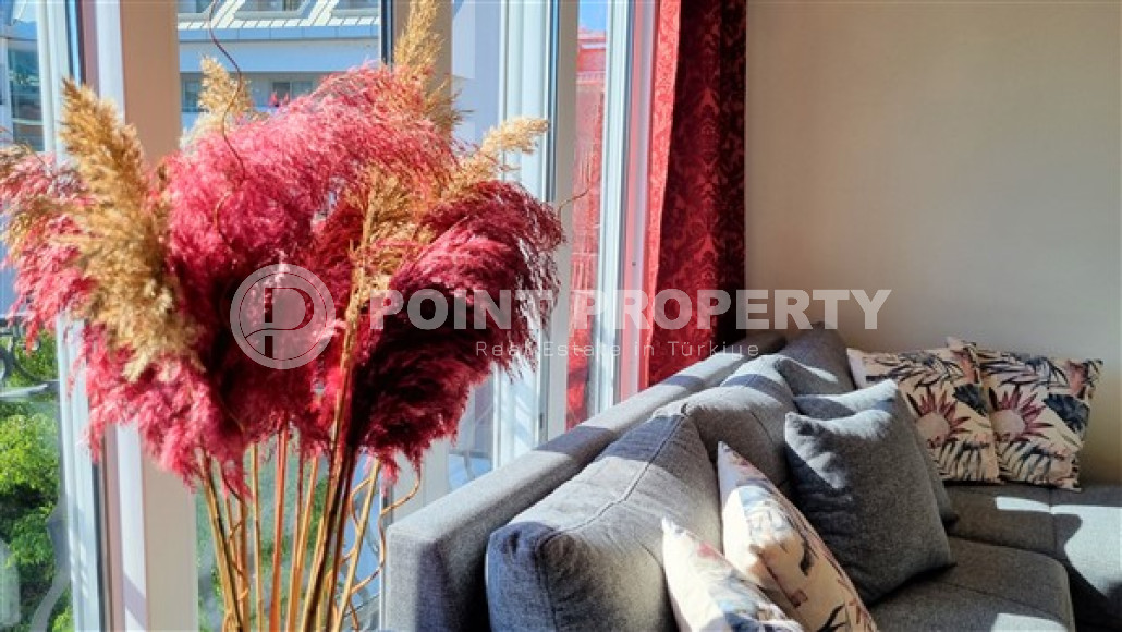 Вместительный трехкомнатный дуплекс 120 м² с выходом на крышу в уютном комплексе в районе Оба, Алания-id-2866-фото-30