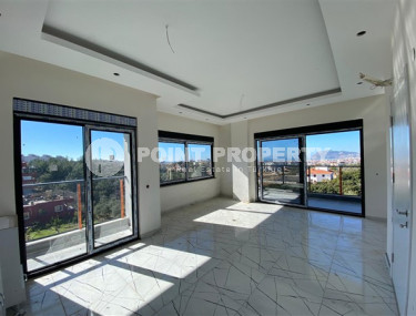 Огромный светлый дуплекс 3+1 с выходом на крышу и потрясающим панорамным видом на море и крепость, Оба, Алания-id-2868-фото-1