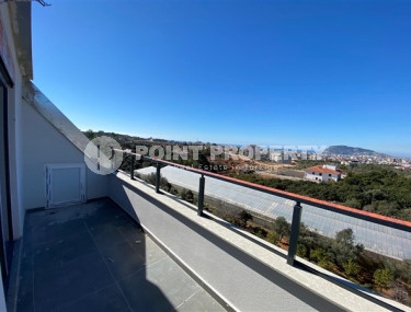 Огромный светлый дуплекс 3+1 с выходом на крышу и потрясающим панорамным видом на море и крепость, Оба, Алания-id-2868-фото-2