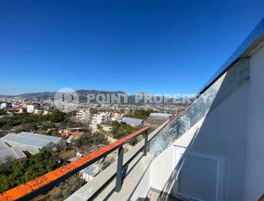 Огромный светлый дуплекс 3+1 с выходом на крышу и потрясающим панорамным видом на море и крепость, Оба, Алания-id-2868-фото-3