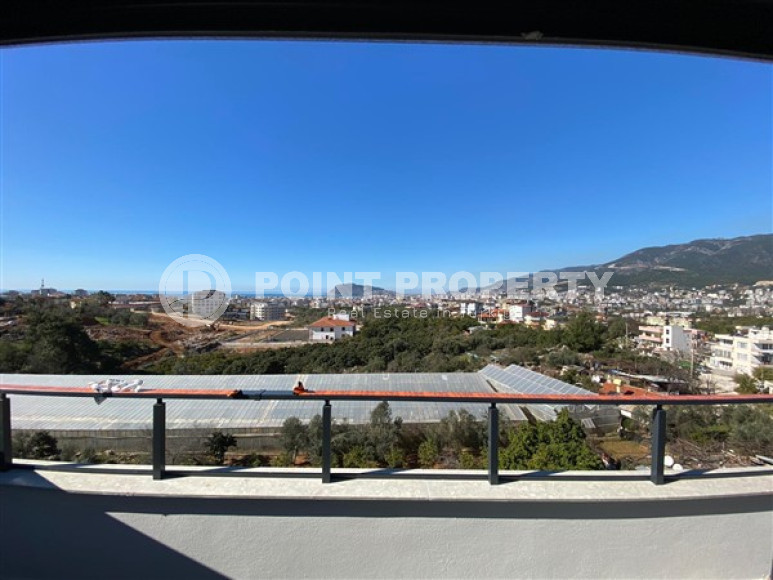 Огромный светлый дуплекс 3+1 с выходом на крышу и потрясающим панорамным видом на море и крепость, Оба, Алания-id-2868-фото-4