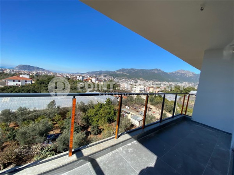 Огромный светлый дуплекс 3+1 с выходом на крышу и потрясающим панорамным видом на море и крепость, Оба, Алания-id-2868-фото-23