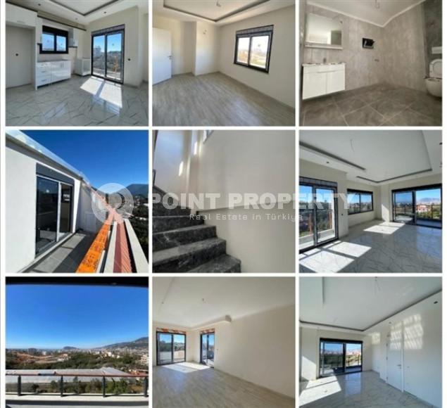 Огромный светлый дуплекс 3+1 с выходом на крышу и потрясающим панорамным видом на море и крепость, Оба, Алания-id-2868-фото-25