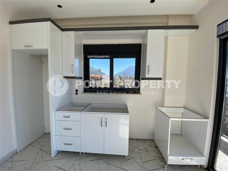 Огромный светлый дуплекс 3+1 с выходом на крышу и потрясающим панорамным видом на море и крепость, Оба, Алания-id-2868-фото-26