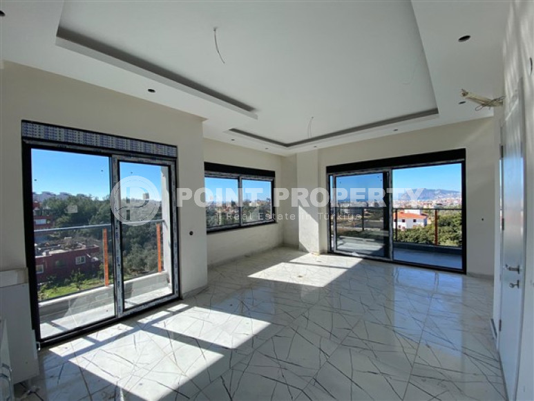 Огромный светлый дуплекс 3+1 с выходом на крышу и потрясающим панорамным видом на море и крепость, Оба, Алания-id-2868-фото-31