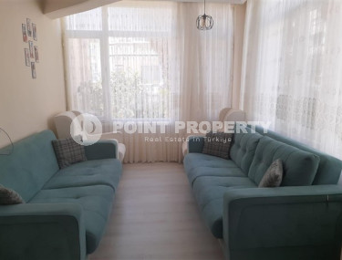 Элегантная ухоженная квартира 2+1 в отдельном доме в 150 метрах от моря в районе Оба, Алания-id-2869-фото-1